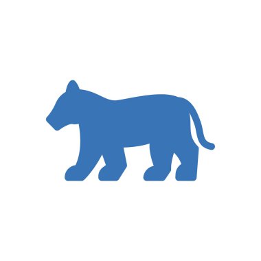 Web sitesi tasarımı ve masaüstü zarfları için aslan simgesi, geliştirme. premium paket.