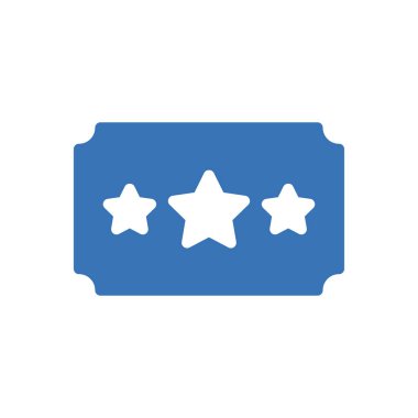 Web sitesi tasarımı ve masaüstü zarfları için bilet simgesi, geliştirme. premium paket.