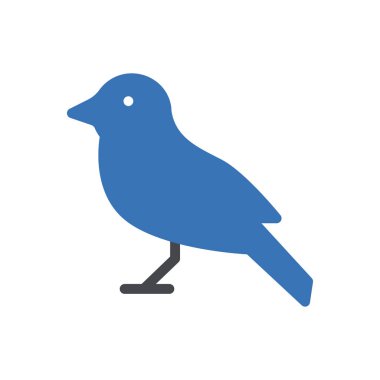 Web sitesi tasarımı ve masaüstü zarfları için serçe simgesi, geliştirme. premium paket.