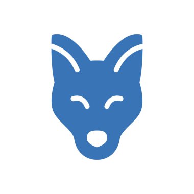 Web sitesi tasarımı ve masaüstü zarfları için Fox simgesi, geliştirme. premium paket.