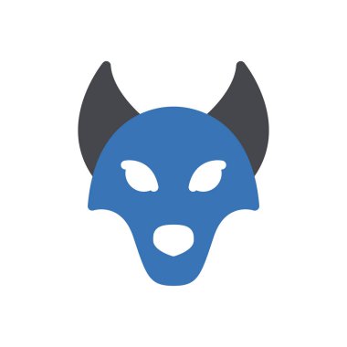 Web sitesi tasarımı ve masaüstü zarfları için hayvan simgesi, geliştirme. premium paket.