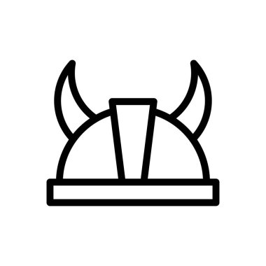 Web sitesi tasarımı ve masaüstü zarfları için Viking simgesi, geliştirme. premium paket.