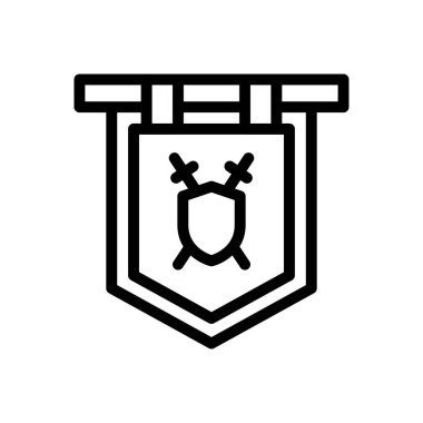 Web sitesi tasarımı ve masaüstü zarfları için Viking simgesi, geliştirme. premium paket.