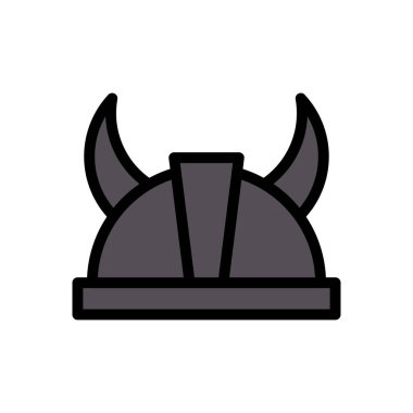 Web sitesi tasarımı ve masaüstü zarfları için Viking simgesi, geliştirme. premium paket.