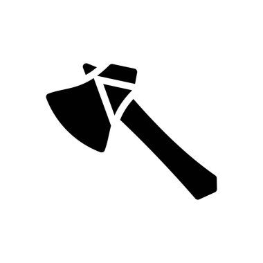 Web sitesi tasarımı ve masaüstü zarfları için Axe Simgesi, geliştirme. premium paket.