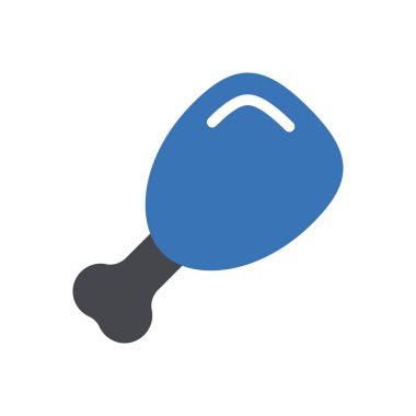 Web sitesi tasarımı ve masaüstü zarfları için bacak parçası simgesi, geliştirme. premium paket.