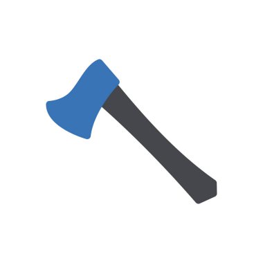 Web sitesi tasarımı ve masaüstü zarfları için Axe Simgesi, geliştirme. premium paket.