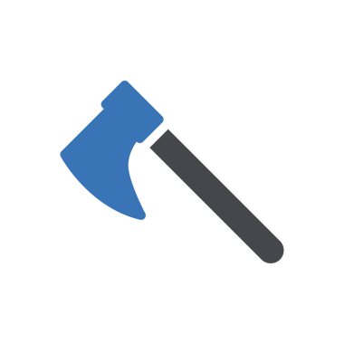 Web sitesi tasarımı ve masaüstü zarfları için Axe Simgesi, geliştirme. premium paket.