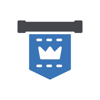 Web sitesi tasarımı ve masaüstü zarfları için Patriot simgesi, geliştirme. premium paket.