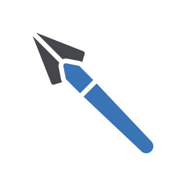 Web sitesi tasarımı ve masaüstü zarfları için şövalye simgesi, geliştirme. premium paket.