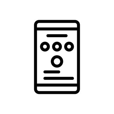 mobil simge web sitesi tasarımı ve masaüstü zarfları için, geliştirme. premium paket.