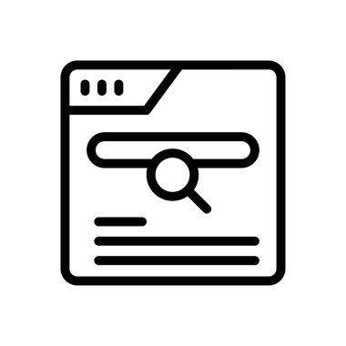 Web sitesi tasarımı ve masaüstü zarfları için tarayıcı simgesi, geliştirme. premium paket.