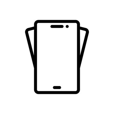 mobil simge web sitesi tasarımı ve masaüstü zarfları için, geliştirme. premium paket.