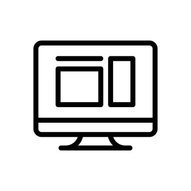 Web sitesi tasarımı ve masaüstü zarfları için dizayn simgesi, geliştirme. premium paket.