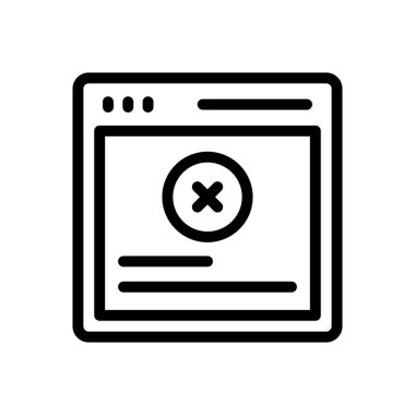 Web sitesi tasarımı ve masaüstü zarfları için tarayıcı simgesi, geliştirme. premium paket.