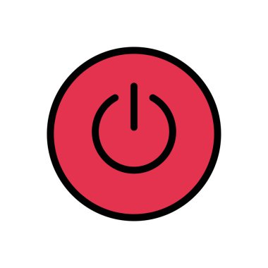 Web sitesi tasarımı ve masaüstü zarfları için güç simgesi, geliştirme. premium paket.