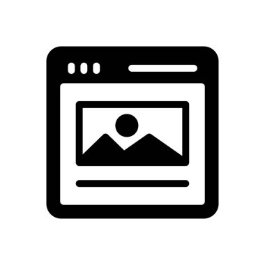 Web sitesi tasarımı ve masaüstü zarfları için web sayfası simgesi, geliştirme. premium paket.