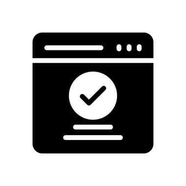 Web sitesi tasarımı ve masaüstü zarfları için web sayfası simgesi, geliştirme. premium paket.