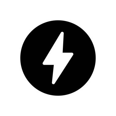 Web sitesi tasarımı ve masaüstü zarfları için flaş simgesi, geliştirme. premium paket.