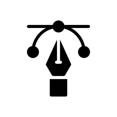 Web sitesi tasarımı ve masaüstü zarfları için daha bezier Simgesi, geliştirme. premium paket.