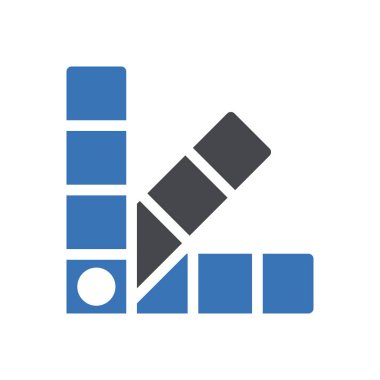 Web sitesi tasarımı ve masaüstü zarfları için renk simgesi, geliştirme. premium paket.