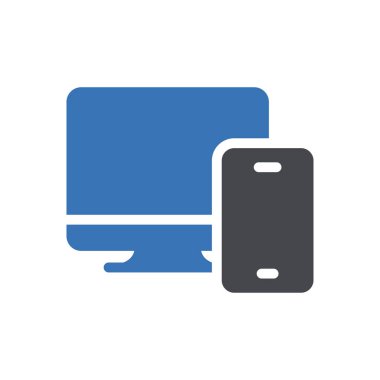 mobil simge web sitesi tasarımı ve masaüstü zarfları için, geliştirme. premium paket.