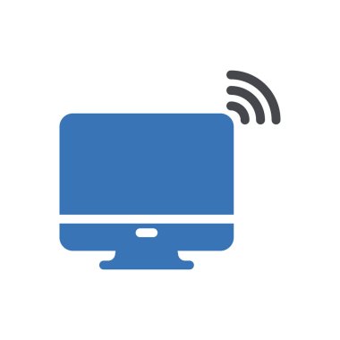 Web sitesi tasarımı ve masaüstü zarfları için sinyal simgesi, geliştirme. premium paket.