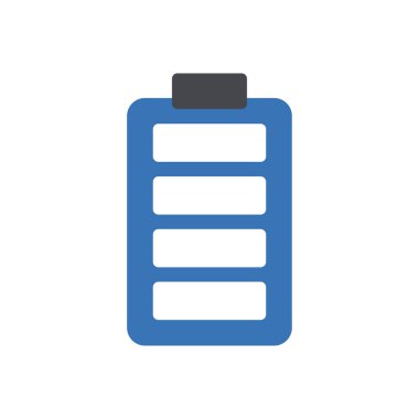 Web sitesi tasarımı ve masaüstü zarfları için pil simgesi, geliştirme. premium paket.