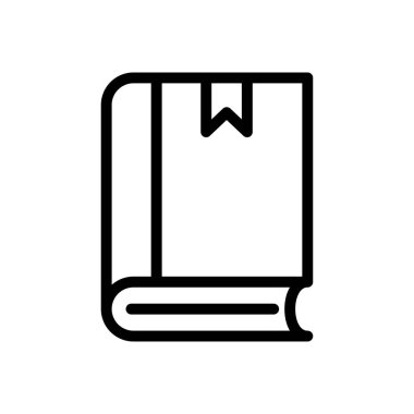 Web sitesi tasarımı ve masaüstü zarfları için kitap simgesi, geliştirme. premium paket.