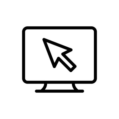 Web sitesi tasarımı ve masaüstü zarfları için imleç simgesi, geliştirme. premium paket.