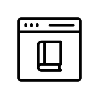 Web sitesi tasarımı ve masaüstü zarfları için online simge, geliştirme. premium paket.