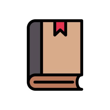 Web sitesi tasarımı ve masaüstü zarfları için kitap simgesi, geliştirme. premium paket.