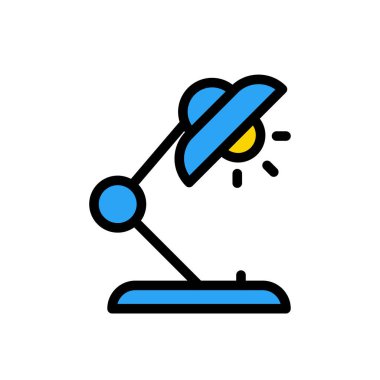 Web sitesi tasarımı ve masaüstü zarfları için lamba simgesi, geliştirme. premium paket.