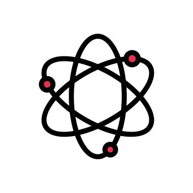 Web sitesi tasarımı ve masaüstü zarfları için bilim simgesi, geliştirme. premium paket.