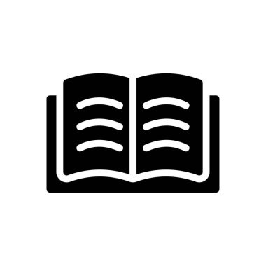 Web sitesi tasarımı ve masaüstü zarfları için kitap simgesi, geliştirme. premium paket.