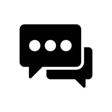 Web sitesi tasarımı ve masaüstü zarfları için sohbet simgesi, geliştirme. premium paket.