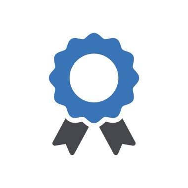 Web sitesi tasarımı ve masaüstü zarfları için madalya ikonu. premium paket.