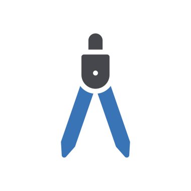 Web sitesi tasarımı ve masaüstü zarfları için açıölçer simgesi, geliştirme. premium paket.