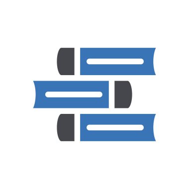 Web sitesi tasarımı ve masaüstü zarfları için kitap simgesi, geliştirme. premium paket.