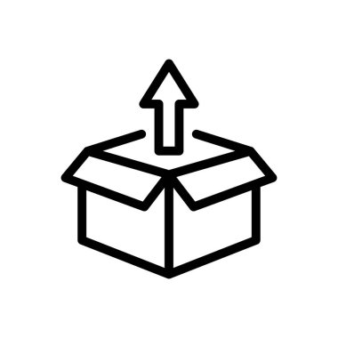 Web sitesi tasarımı ve masaüstü zarfları için kutu simgesi, geliştirme. premium paket.