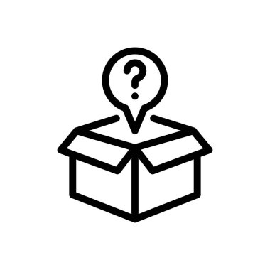 Web sitesi tasarımı ve masaüstü zarfları için karton simgesi, geliştirme. premium paket.