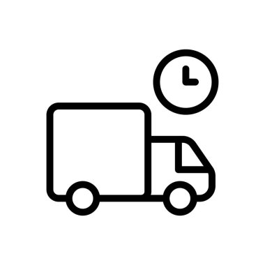 Web sitesi tasarımı ve masaüstü zarfları için dağıtım simgesi, geliştirme. premium paket.