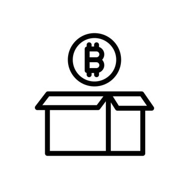 Web sitesi tasarımı ve masaüstü zarfları için kutu simgesi, geliştirme. premium paket.