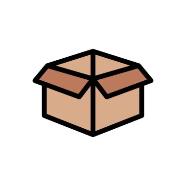 Web sitesi tasarımı ve masaüstü zarfları için kutu simgesi, geliştirme. premium paket.