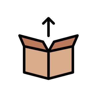 Web sitesi tasarımı ve masaüstü zarfları için kutu simgesi, geliştirme. premium paket.