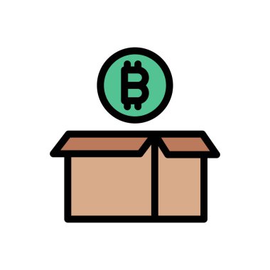 Web sitesi tasarımı ve masaüstü zarfları için kutu simgesi, geliştirme. premium paket.