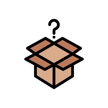 Web sitesi tasarımı ve masaüstü zarfları için kutu simgesi, geliştirme. premium paket.