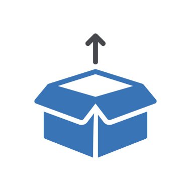 Web sitesi tasarımı ve masaüstü zarfları için dağıtım simgesi, geliştirme. premium paket.