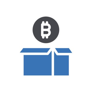 Web sitesi tasarımı ve masaüstü zarfları için kutu simgesi, geliştirme. premium paket.