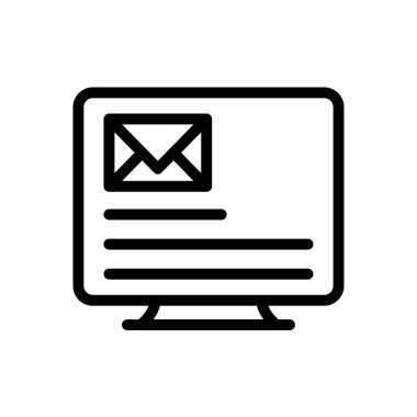 Web sitesi tasarımı ve masaüstü zarfları için mesaj simgesi, geliştirme. premium paket.